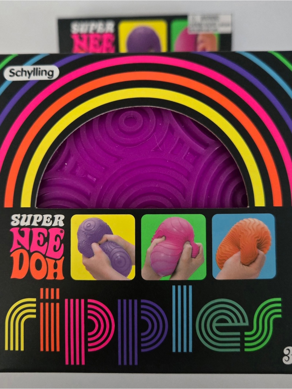 Super Nee Doh Rippples ball - Purple